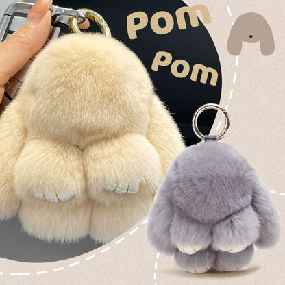 🎁Easter Best Gift 50% OFF🐰Handmade Soft Bunny Pom Pom Charms