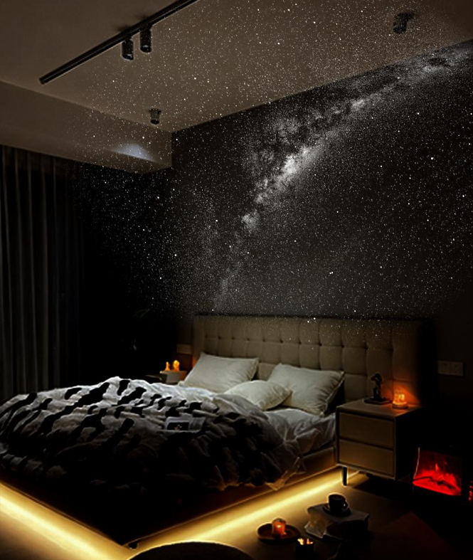 🔥USB-Powered Home and Car Starlight Projector