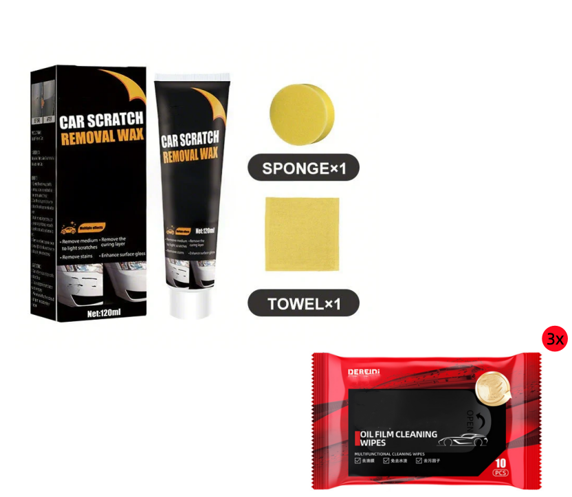⏰🔥LIMITED TIME 50% OFF!🔥50K+ SOLD!✨ Car Scratch Repair Paste – Easy Application, Quick Drying & Invisible Finish 🔧