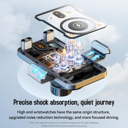📢📢50%  OFF !! ⏰Over 5K+ sold! 📱Smart 2-in-1 Car Rotating Mobile Phone Holder & Wireless Charger⚡