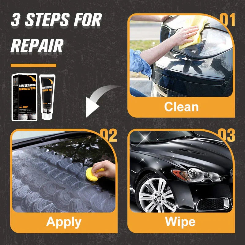 ⏰🔥LIMITED TIME 50% OFF!🔥50K+ SOLD!✨ Car Scratch Repair Paste – Easy Application, Quick Drying & Invisible Finish 🔧