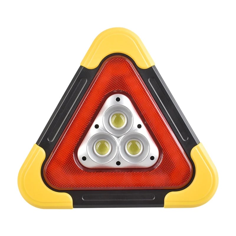🔥2026 New Arrival🔥3-IN-1 Solar Emergency Triangle Warning Light at the Roadside