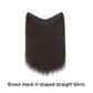 🔥2025 NEW SALES - 50% OFF🔥Clip in U-Shaped Hair Extension Hairpiece for Women