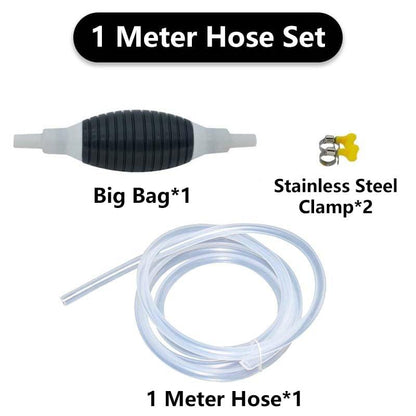 🥳2026 HOT SALE🥳💞50K+ SOLD!💥 50% OFF! Manual Pump Suction Liquid Sucker – No electricity needed. Transfers gasoline, water, oil & more. Easy squeeze pump, high-flow hoses. PVC durable, corrosion-resistant. A handy home essential. 🛢️💧