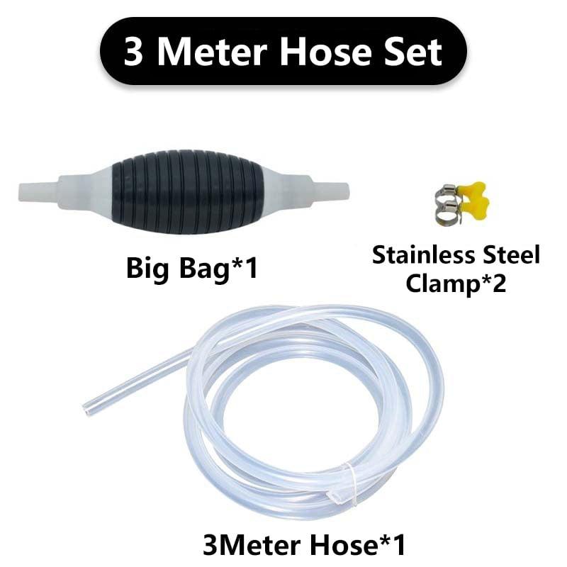 🥳2026 HOT SALE🥳💞50K+ SOLD!💥 50% OFF! Manual Pump Suction Liquid Sucker – No electricity needed. Transfers gasoline, water, oil & more. Easy squeeze pump, high-flow hoses. PVC durable, corrosion-resistant. A handy home essential. 🛢️💧