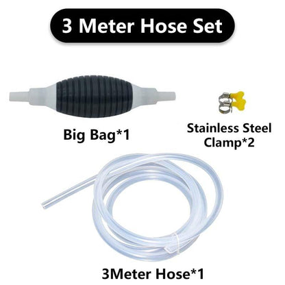 🥳2026 HOT SALE🥳💞50K+ SOLD!💥 50% OFF! Manual Pump Suction Liquid Sucker – No electricity needed. Transfers gasoline, water, oil & more. Easy squeeze pump, high-flow hoses. PVC durable, corrosion-resistant. A handy home essential. 🛢️💧
