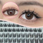 Dense Segmented Single Cluster False Lashes