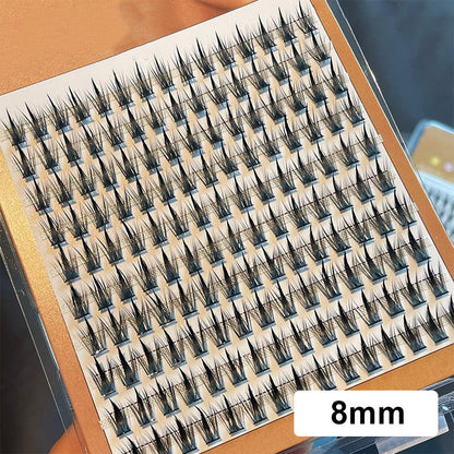 Dense Segmented Single Cluster False Lashes