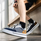Men's Casual Lace-Up Trendy Skate Shoes