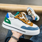Men's Casual Lace-Up Trendy Skate Shoes