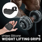Unisex Silicone Weight Lifting Grips
