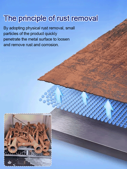 🥳2026 HOT SALE🥳💞50K+ SOLD!💥👴🛡️ 50% OFF! Heavy-Duty Rust Dissolver – No scrubbing! Soak rusty bolts & hardware, rinse clean. Works like magic on garden shears & car parts. 🛠️✨