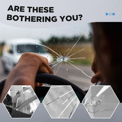 📢📢50% OFF !! ⏰Cracks Gone Glass Repair Kit