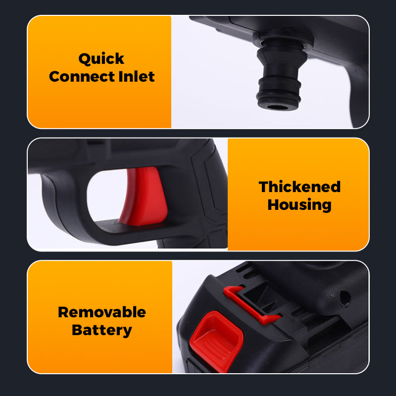 🔥Multi-Function Portable Cordless High Pressure Washer