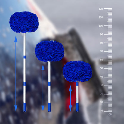 ⏳Time-Limited Special⏰Durable Aluminum Long Handle Telescopic Car Wash Mop✨