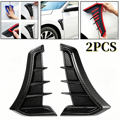 🏎️ 50% OFF When You Buy 2!🔥 Car Side Fender Vents Stickers – Sporty Design & Scratch Cover – Universal TPU Decorative Trim ✨