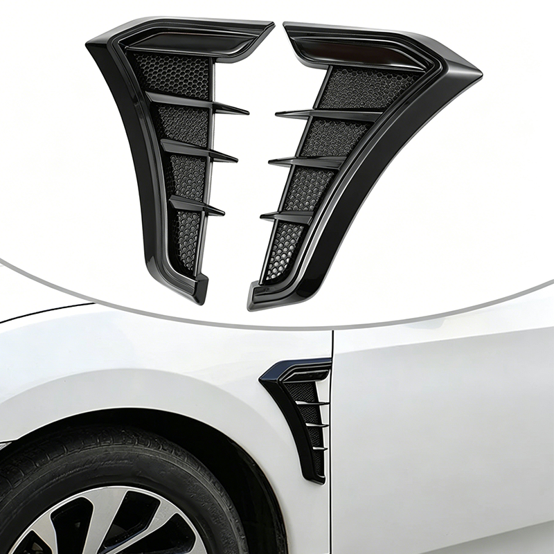 🏎️ 50% OFF When You Buy 2!🔥 Car Side Fender Vents Stickers – Sporty Design & Scratch Cover – Universal TPU Decorative Trim ✨