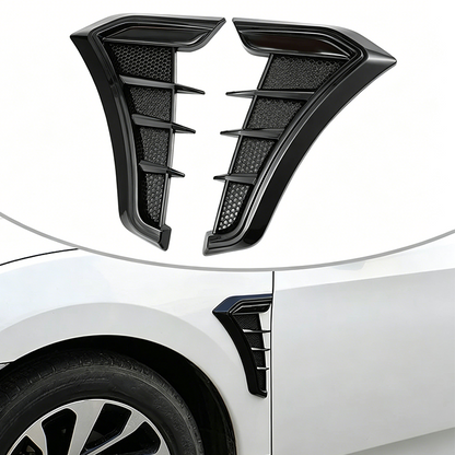 🏎️ 50% OFF When You Buy 2!🔥 Car Side Fender Vents Stickers – Sporty Design & Scratch Cover – Universal TPU Decorative Trim ✨