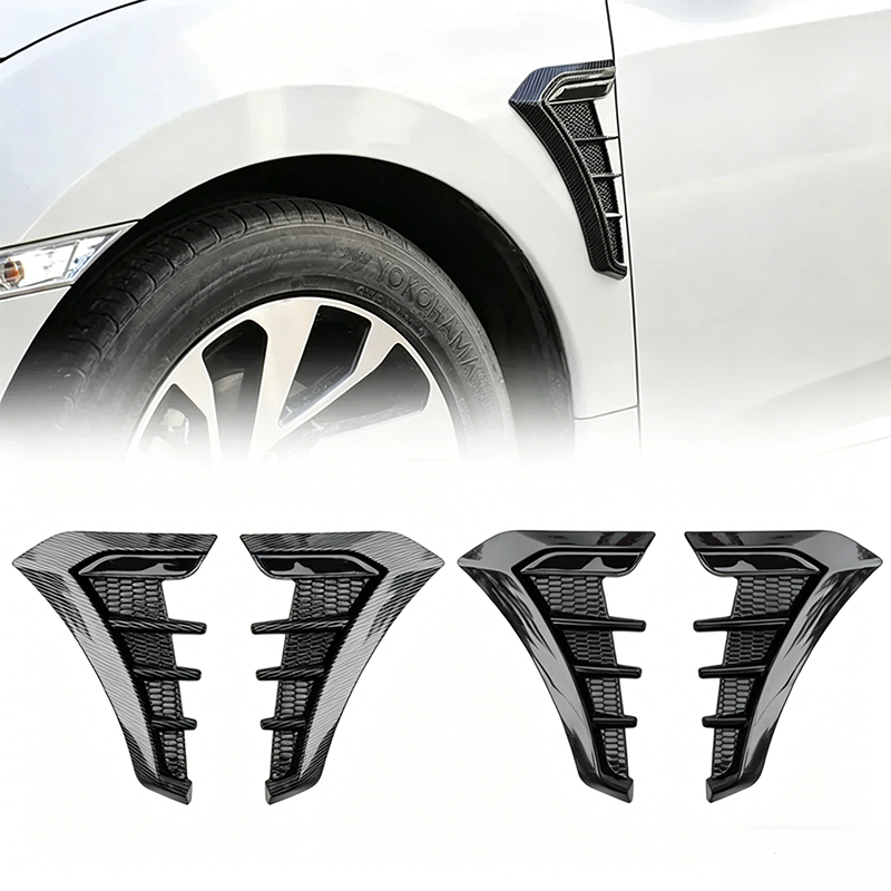 🏎️ 50% OFF When You Buy 2!🔥 Car Side Fender Vents Stickers – Sporty Design & Scratch Cover – Universal TPU Decorative Trim ✨