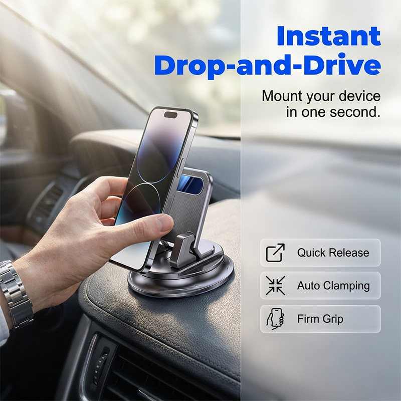 🚗🔥 HOT SALE | Premium Rotating Car Phone Holder – Dashboard & Center Console Mount 🔥🚗📱Rotating Dashboard Car Phone Holder – Secure, 360°, Easy Install 🔧