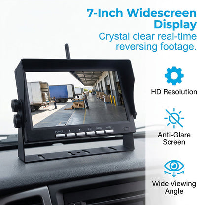 7-Inch HD Wireless Backup Camera System