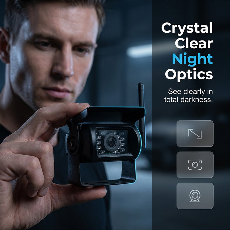 7-Inch HD Wireless Backup Camera System