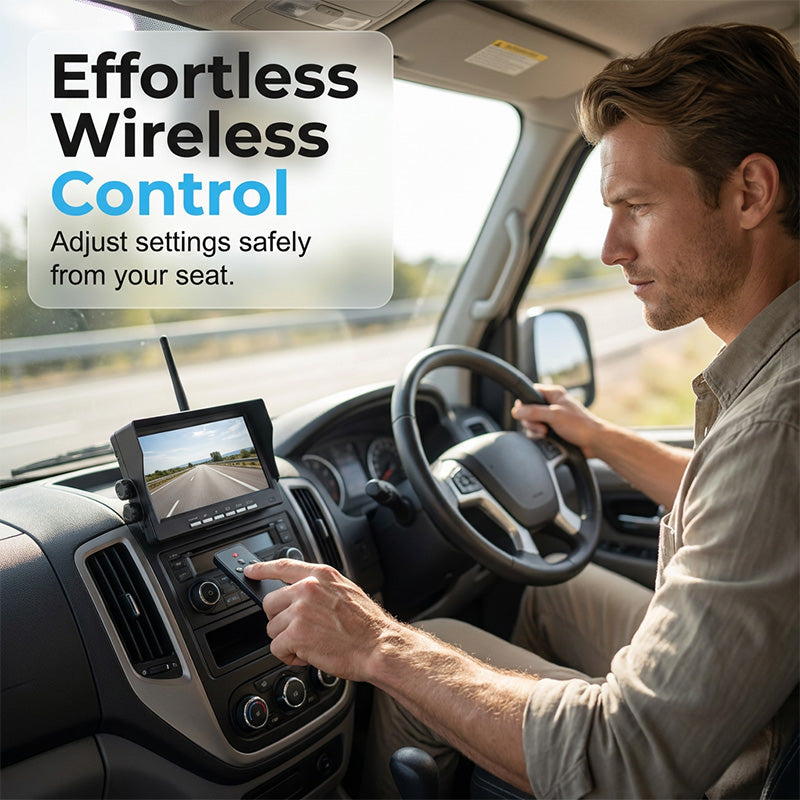7-Inch HD Wireless Backup Camera System