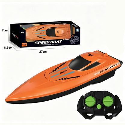 ✨ Barcă rapidă cu două motoare, telecomandată,🚤 un cadou minunat pentru copii