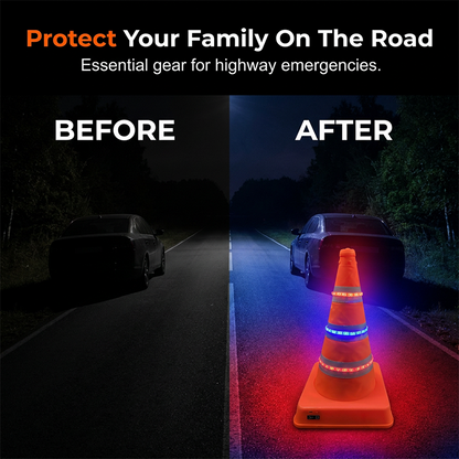 📢📢50% OFF !! ⏰Collapsible Reflective Road Cone