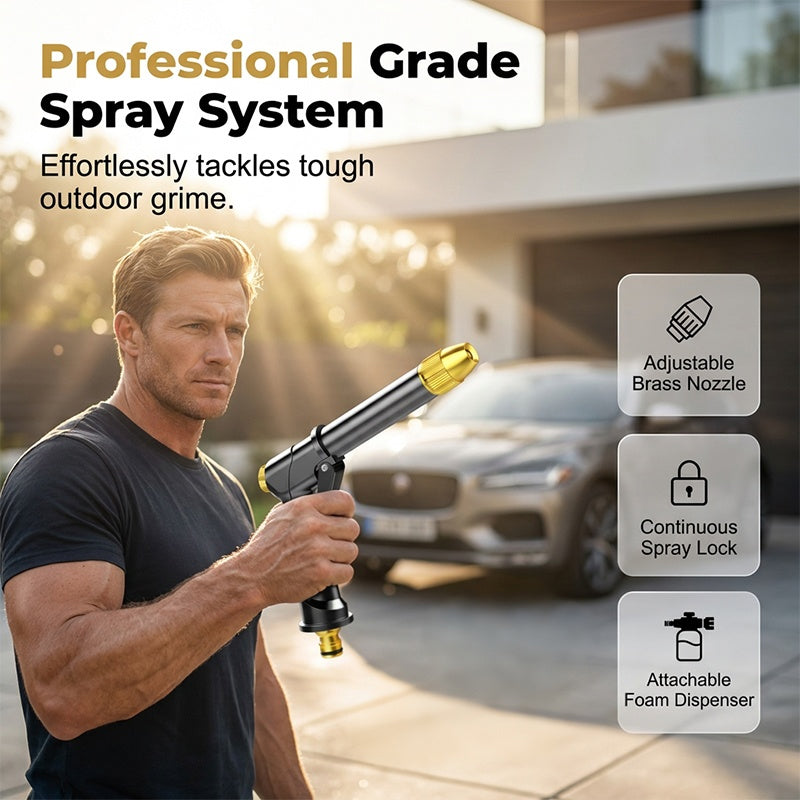 💦 LIMITED-TIME 50% OFF! ✨ High-Pressure Water Jet Gun – 2 Modes, Ergonomic, Leak-Proof 🧼