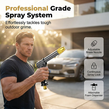 💦 LIMITED-TIME 50% OFF! ✨ High-Pressure Water Jet Gun – 2 Modes, Ergonomic, Leak-Proof 🧼