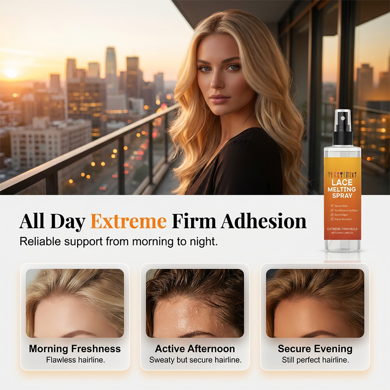 🥳HOT SALE🥳💞50K+ SOLD!🧡✨Extreme Hold Lace Melting Spray