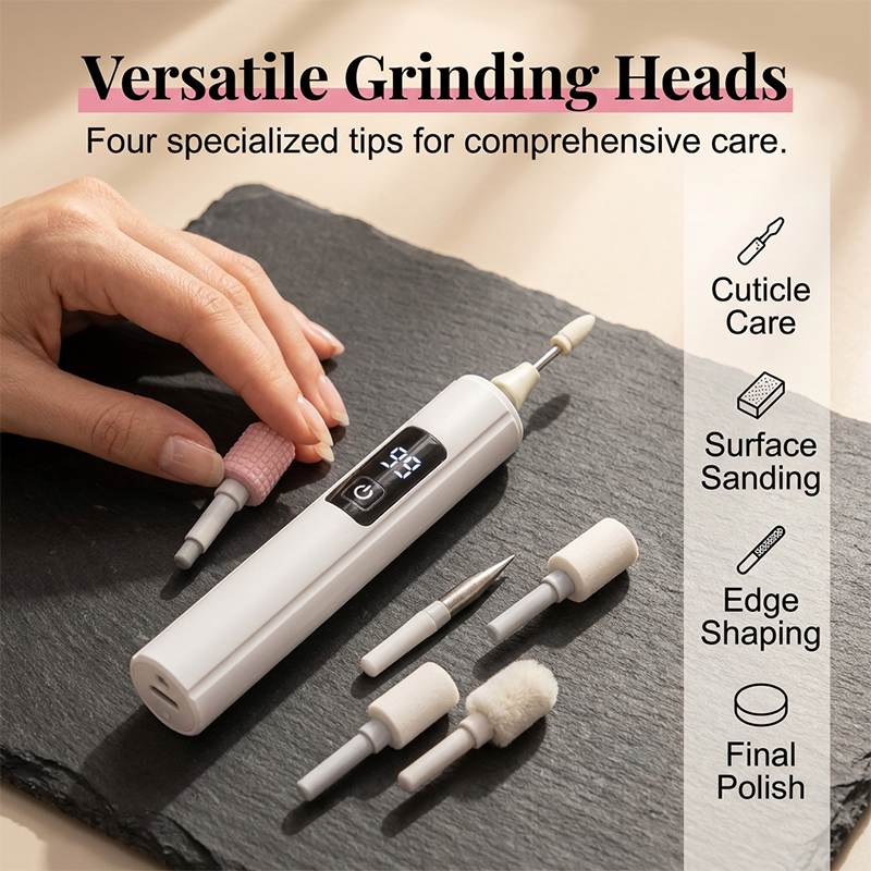 💅 LIMITED-TIME 50% OFF! ✨ Professional Electric Nail Polisher – Digital Speed Display, Multiple Attachments, Ergonomic Grip 💎
