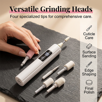 💅 LIMITED-TIME 50% OFF! ✨ Professional Electric Nail Polisher – Digital Speed Display, Multiple Attachments, Ergonomic Grip 💎