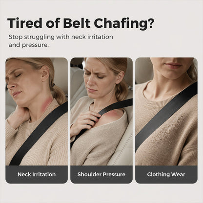⏳Time-Limited Special⏰Universal Faux Suede Seat Belt Shoulder Pads | Soft Thick Comfort Cushion ✨