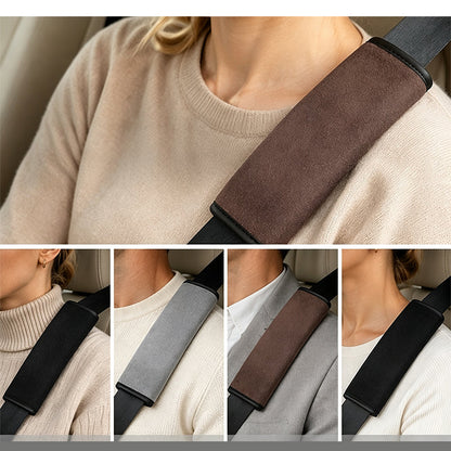 ⏳Time-Limited Special⏰Universal Faux Suede Seat Belt Shoulder Pads | Soft Thick Comfort Cushion ✨