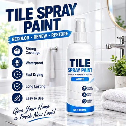 🔥HOT SALE🎨Tile Renewal Spray Paint – Recolor & Refresh - 50% OFF!!!