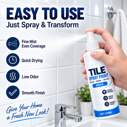 🔥HOT SALE🎨Tile Renewal Spray Paint – Recolor & Refresh - 50% OFF!!!