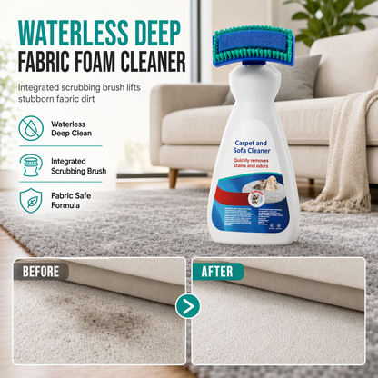 📢📢50% OFF !! ⏰Waterless Fabric and Carpet Cleaner