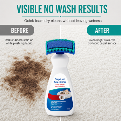 📢📢50% OFF !! ⏰Waterless Fabric and Carpet Cleaner