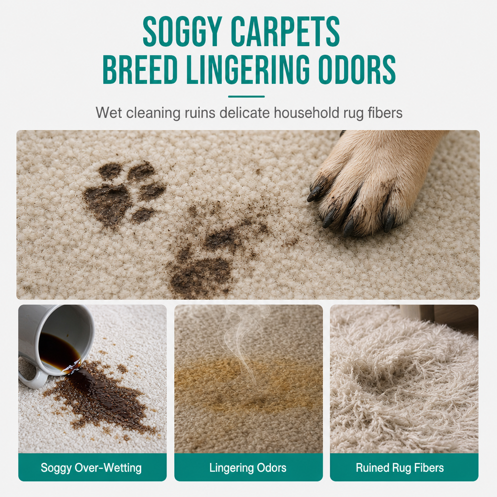📢📢50% OFF !! ⏰Waterless Fabric and Carpet Cleaner